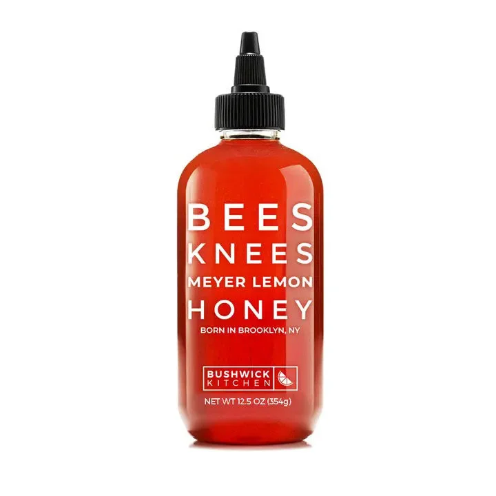 wide waist belt for trendy skirts with metal finish -BUSHWICK KITCHEN - 'BEES KNEES' MEYER LEMON HONEY