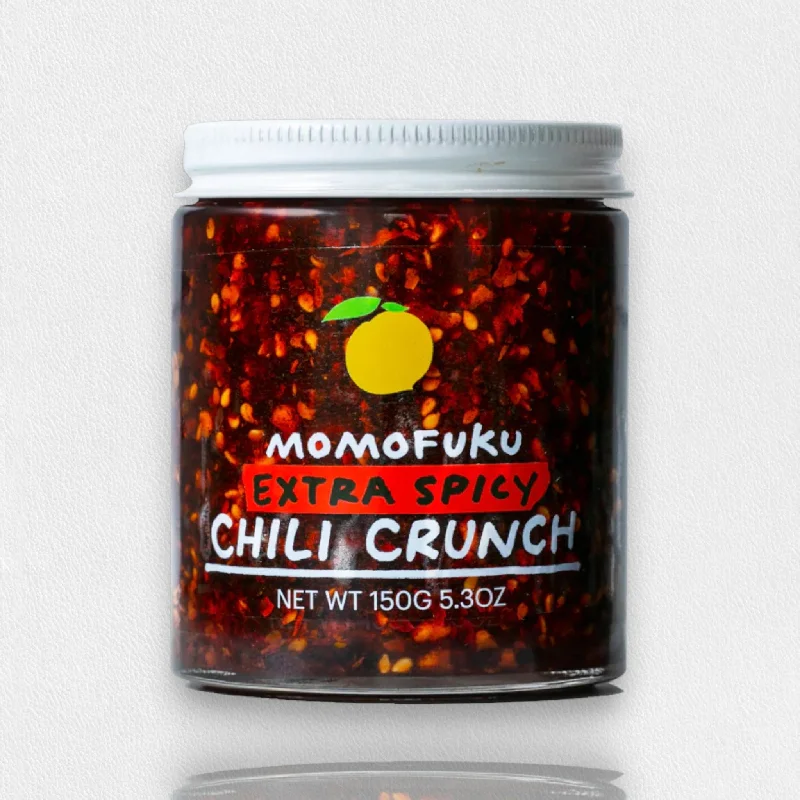 wide leather belt with elegant design for casual wear -MOMOFUKU - EXTRA SPICY CHILI CRUNCH