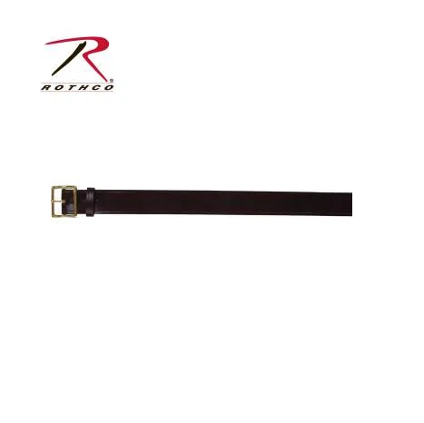 leather waist belt for formal office skirts -Rothco Bonded Leather Garrison Belt