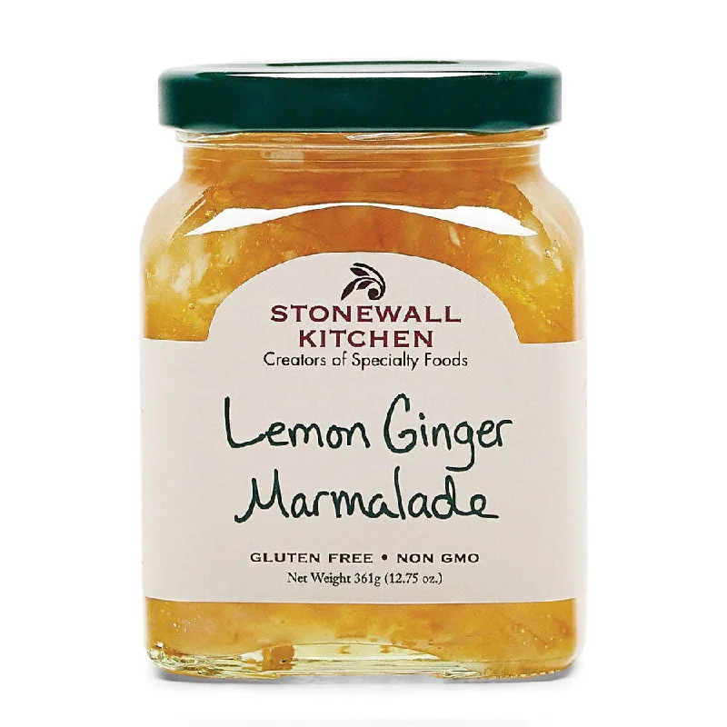 belt with wide buckle for office trousers -STONEWALL KITCHEN - LEMON GINGER MARMALADE