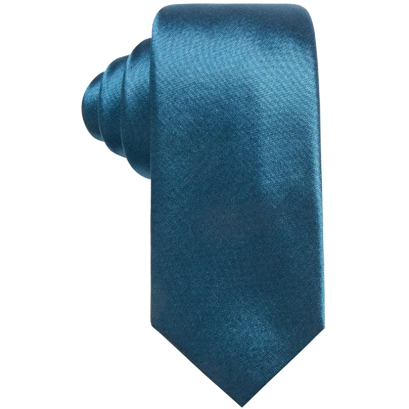 affordable silk necktie ideas for business-Alfani Mens Slim Self-Tied Necktie - One Size