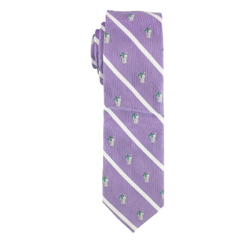 elegant necktie sets for business events-bar III Mens Mint Jule Self-tied Necktie, Purple, One Size - One Size