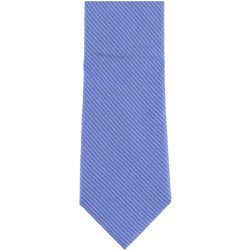 silk necktie designs for professional wear-Calvin Klein Mens Glimmer Pinstripe Self-Tied Necktie - One Size