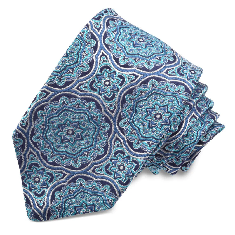 luxury silk bow ties for business wear-Christian Paul by Sidonios Silk Jacquard Kaleidoscope Neck Tie G35933