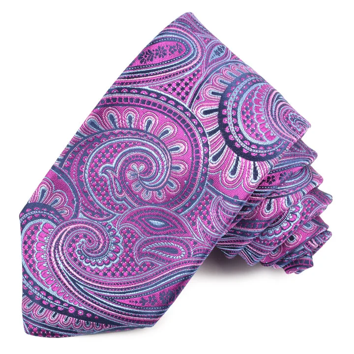 silk necktie designs for office events-Christian Paul by Sidonio's Silk Woven Jacquard Neck Tie K40013