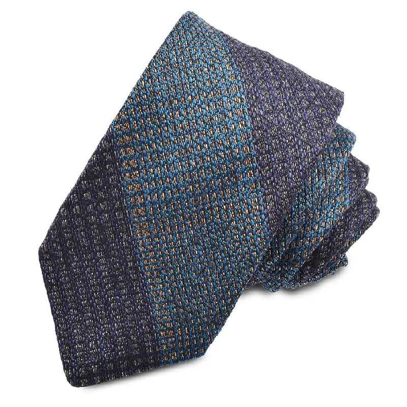 premium silk necktie sets for professional wear-Christian Paul by Sidonio's Silk Woven Jacquard Screen Bar Stripe Neck Tie V41934