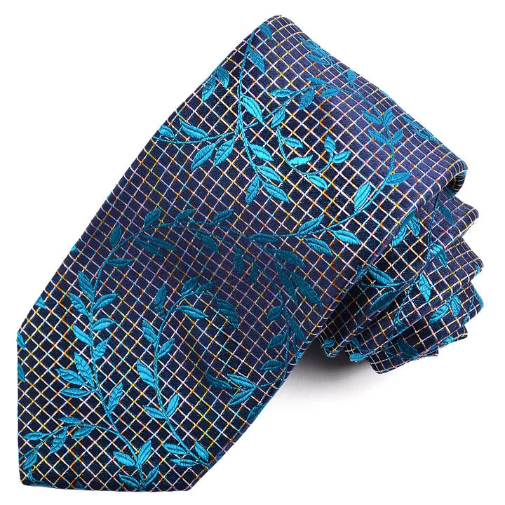 affordable silk necktie options for business wear-Christian Paul by Sidonio's Silk Woven Jacquard Floral Neck Tie P19518