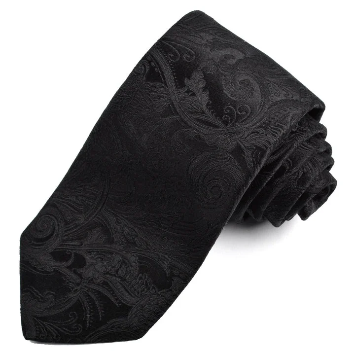 stylish silk necktie sets for office meetings-Christian Paul by Sidonio's Silk Woven Jacquard Paisley Neck Tie WZ65110