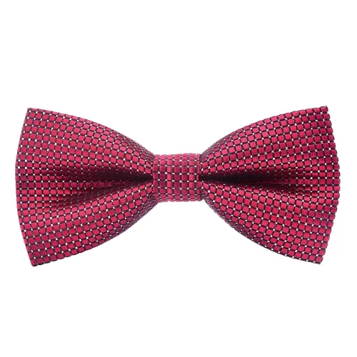 premium business silk bow ties-Classy Men Red Fancy Bow Tie