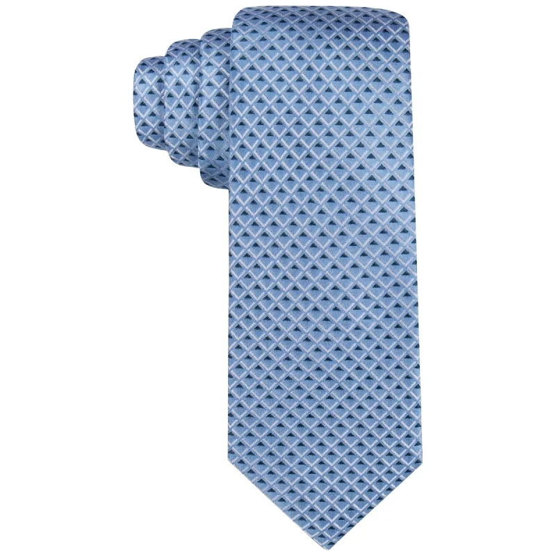 best office silk necktie designs for men-Ryan Seacrest Mens Irvine Neat Self-Tied Necktie - One Size