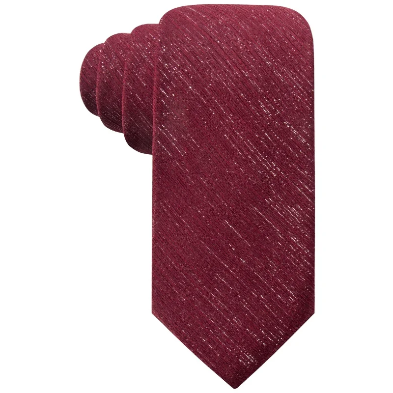 premium office silk necktie ideas for business wear-Ryan Seacrest Mens Shimmer Chiffon Self-Tied Necktie - One Size