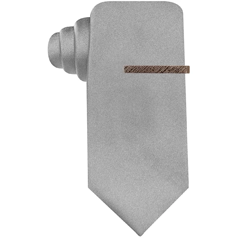 affordable silk necktie designs for formal events-Ryan Seacrest Mens Simple Self-Tied Necktie - One Size