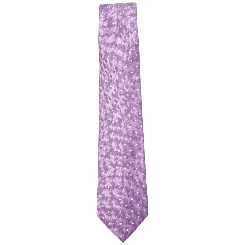 business silk necktie combinations for weddings-Tasso Elba Mens Dot Self-tied Necktie, Purple, One Size - One Size