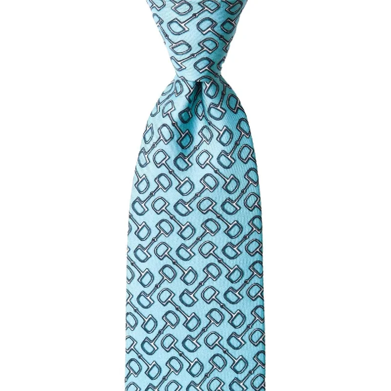 fashionable wedding silk necktie ideas-Wild Attire Inc. Bit By Bit Blue Silk Tie