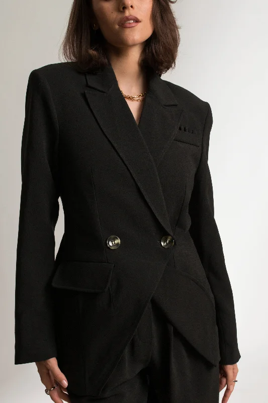 Men's wool tuxedo jacket for corporate gala -The Sophia Blazer