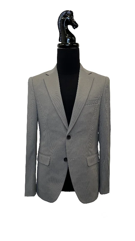 Men's tailored tuxedo for black tie events -GRAY BLAZER VECO422