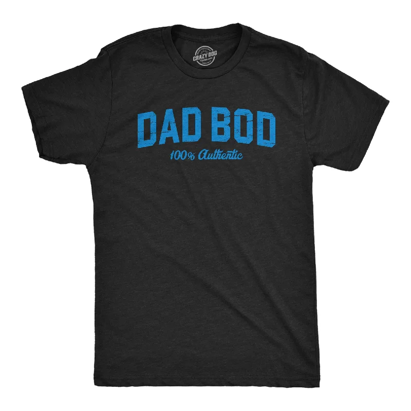 Men’s stylish plaid office shirt -Dad Bod 100 Percent Authentic Men's T Shirt