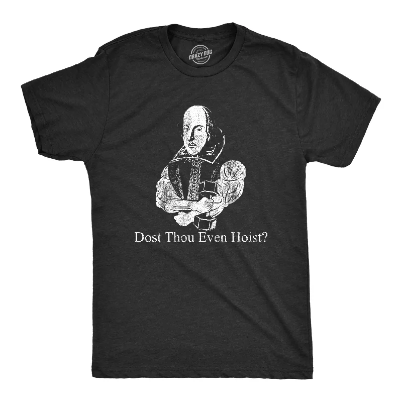 Men’s comfortable plaid business shirt -Dost Thou Even Hoist? Men's T Shirt