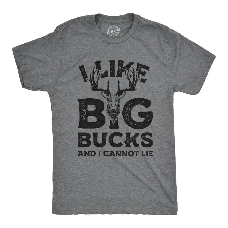 Men’s stylish plaid office shirt -I Like Big Bucks And I Cannot Lie Men's T Shirt