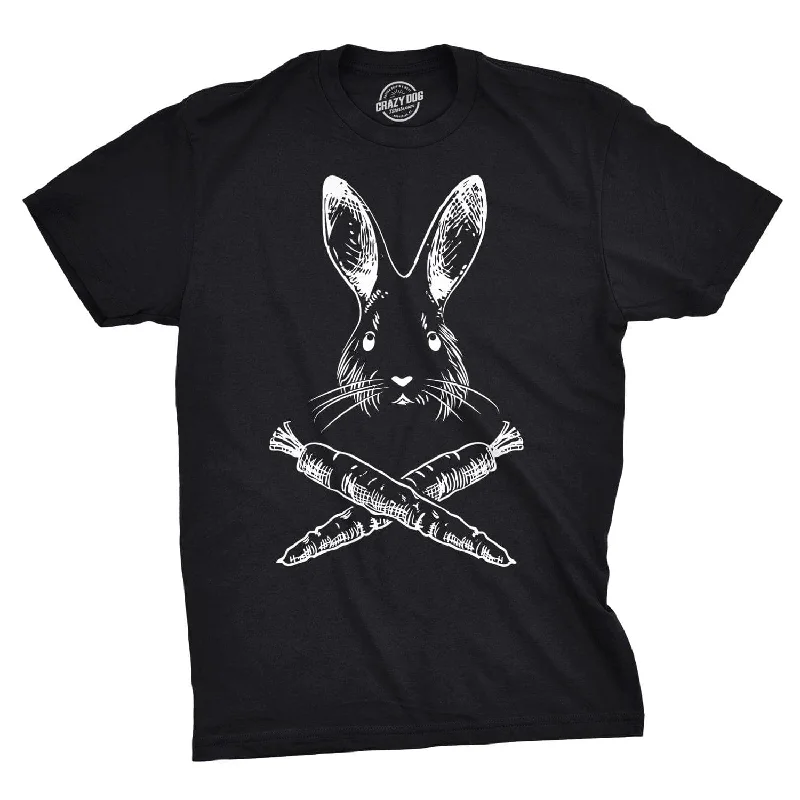 Men’s office-ready plaid shirt for casual wear -Jolly Roger Easter Men's T Shirt