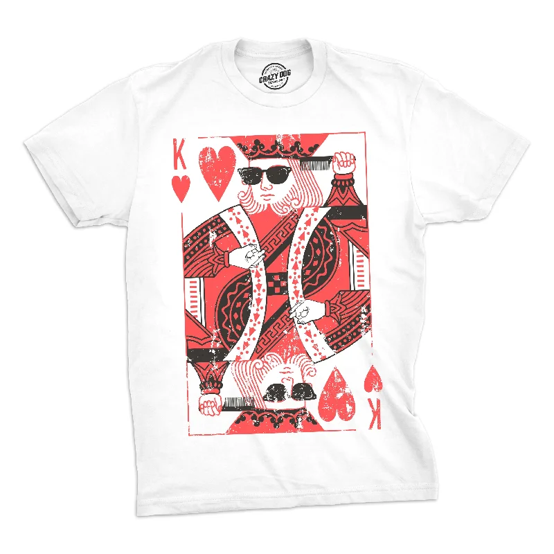 Men’s trendy plaid shirt for business -King Of Hearts Men's T Shirt