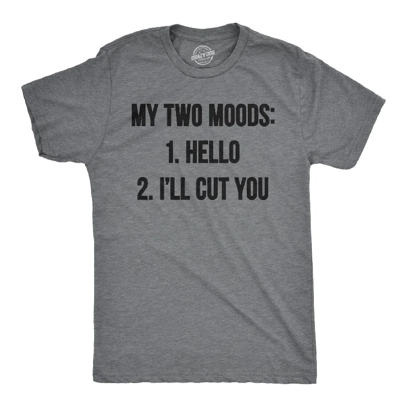 Men’s formal plaid shirt for office events -My Two Moods Men's T Shirt