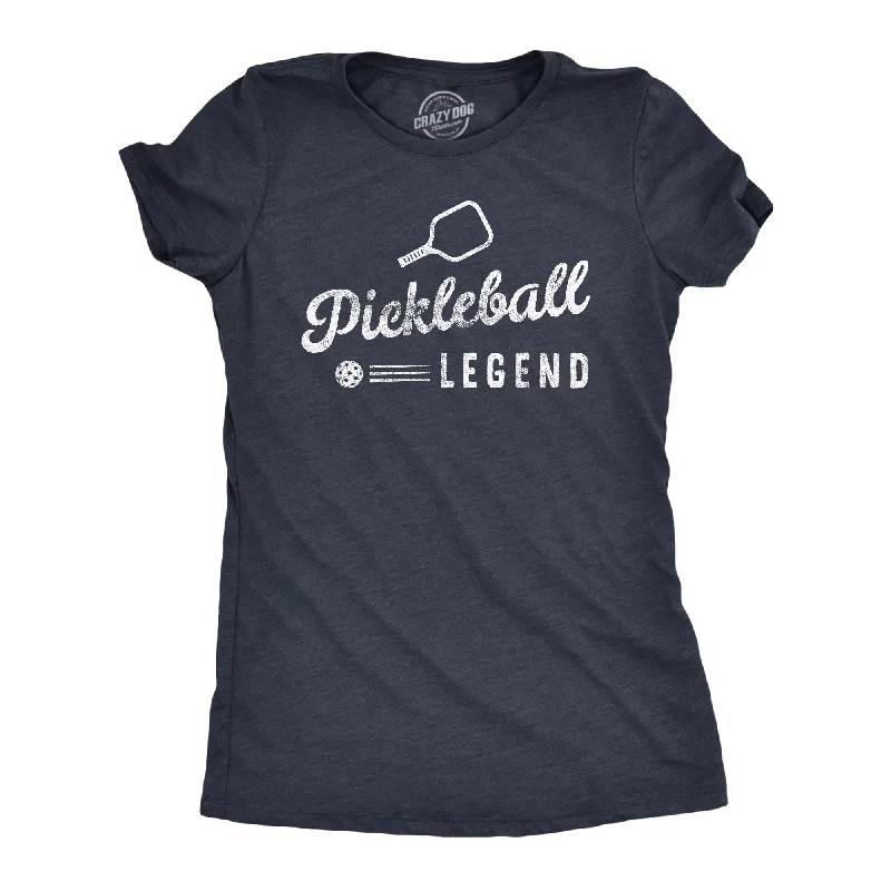 Men’s plaid button-up shirt with pockets -Pickleball Legend Women's T Shirt