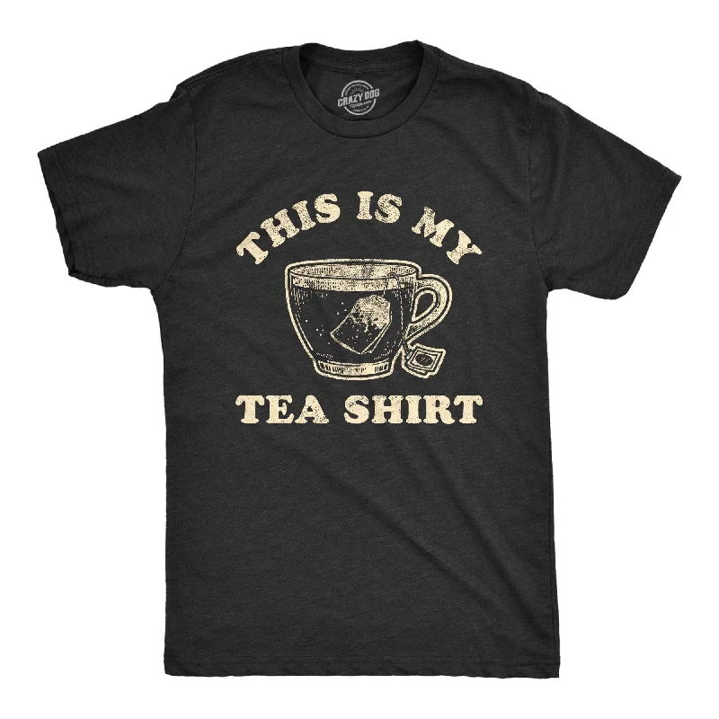 Men’s trendy office plaid button-up shirt -This Is My Tea Shirt Men's T Shirt