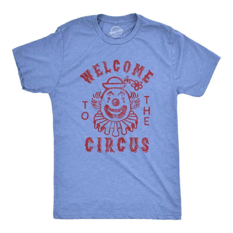 Men’s business casual button-up shirt -Welcome To The Circus Men's T Shirt