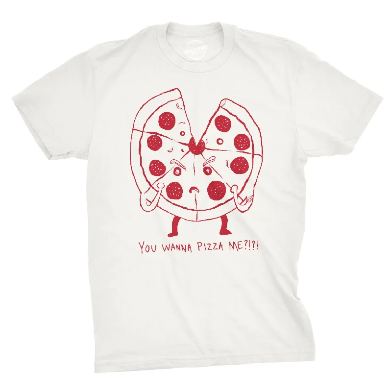 Men’s soft plaid shirt for business -You Wanna Pizza Me?!?! Men's T Shirt